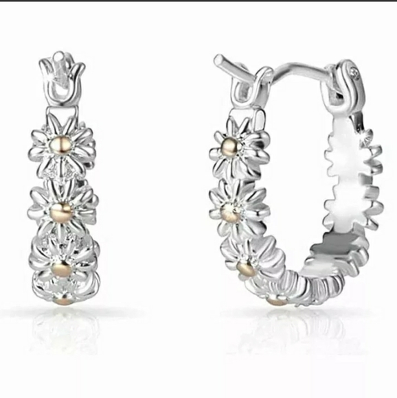 Jewelry - Two Tone Hoop Earring